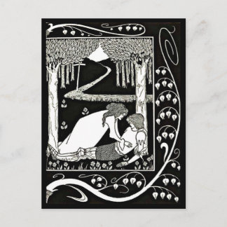 Postcard-Vintage Illustration-Aubrey Beardsley 23 Postcard