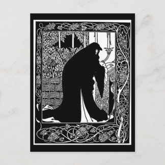 Postcard-Vintage Illustration-Aubrey Beardsley 2 Postcard