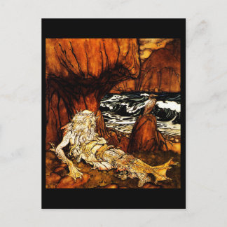 Postcard-Vintage Illustration-Rackham 12 Postcard