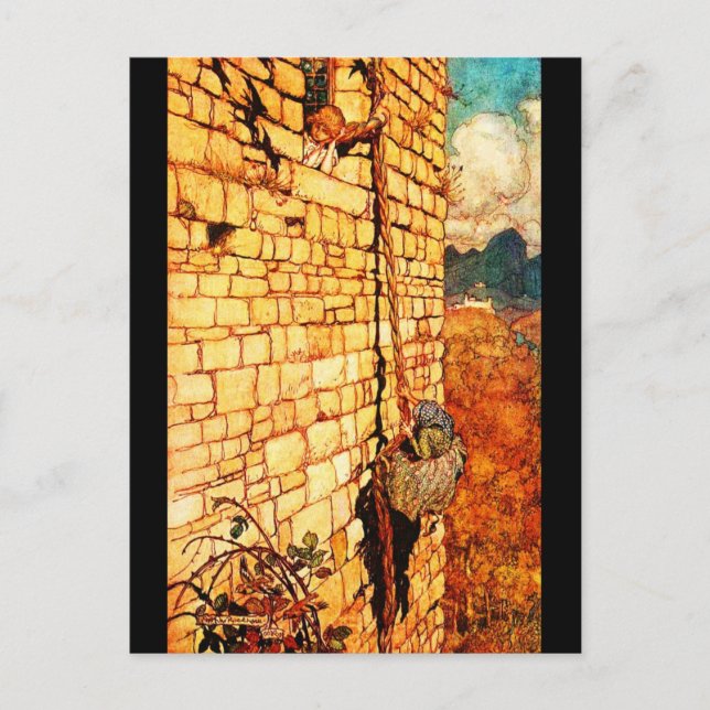 Postcard-Vintage Illustration-Rackham 20 Postcard (Front)