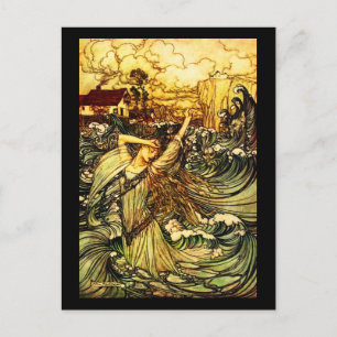 Postcard-Vintage Illustration-Rackham 25 Postcard