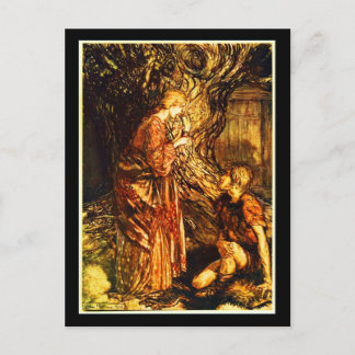 Postcard-Vintage Illustration-Rackham 32 Postcard