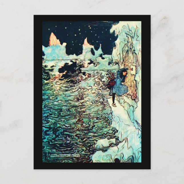 Postcard-Vintage Illustration-Rackham 8 Postcard (Front)