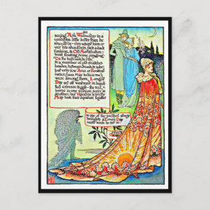 Postcard-Vintage Illustration-Walter Crane 25 Postcard