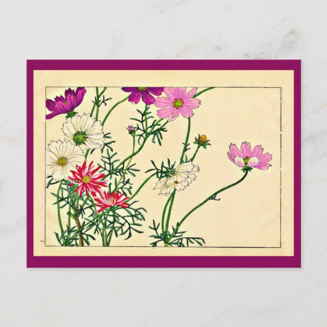 Postcard-Vintage Japanese Art-Tanigami Konan 12 Postcard (Front)