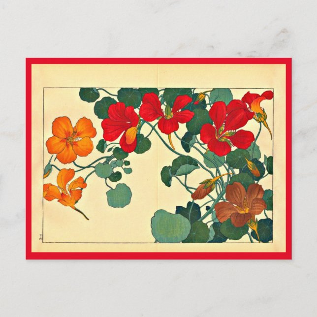 Postcard-Vintage Japanese Art-Tanigami Konan 3 Postcard (Front)