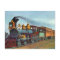 Postcard Vintage Train Railroad Tracks Locomotive