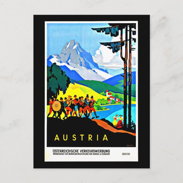 Postcard-Vintage Travel-Austria Postcard (Front)