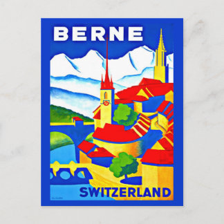 Postcard-Vintage Travel-Berne Postcard