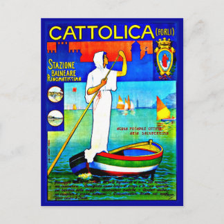 Postcard-Vintage Travel-Cattolica Postcard