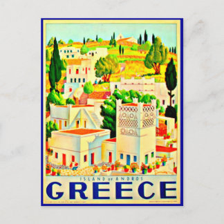 Postcard-Vintage Travel-Greece 6 Postcard