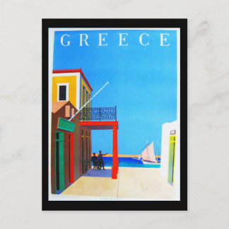Postcard-VIntage Travel-Greece Postcard