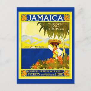 Postcard-Vintage Travel -Jamaica Postcard
