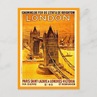 Postcard-Vintage Travel-London 2 Postcard