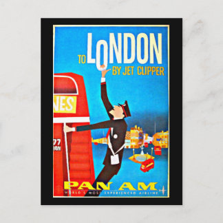 Postcard-Vintage Travel-London Postcard