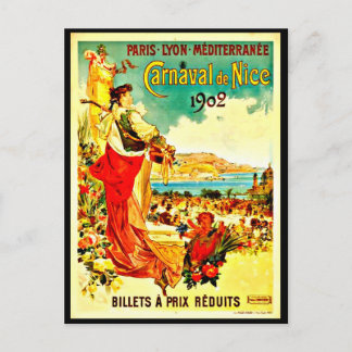 Postcard-Vintage Travel-Nice 2 Postcard