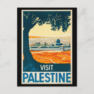 Postcard-Vintage Travel-Palestine Postcard