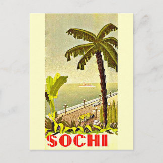 Postcard-Vintage Travel-Sochi Postcard