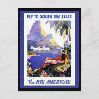 Postcard-Vintage Travel-South Seas Postcard