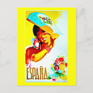 Postcard-Vintage Travel-Spain Postcard