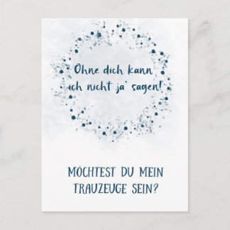 Postcard - Want to be my witness