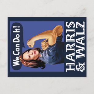 POSTCARD - We Can Do It - Harris & Walz 2024