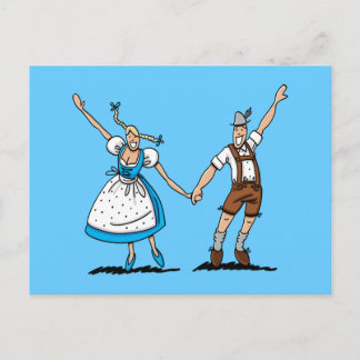 Postcard Welcome BEER FESTIVAL Couple