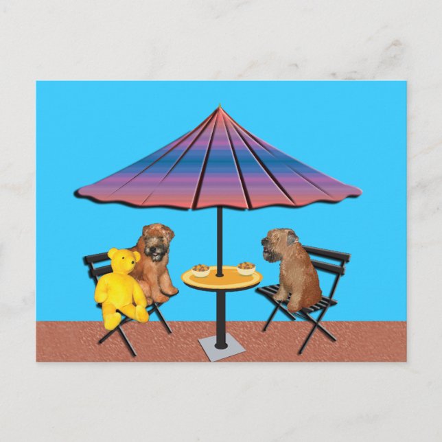 Postcard: Wheaten Chat Postcard (Front)