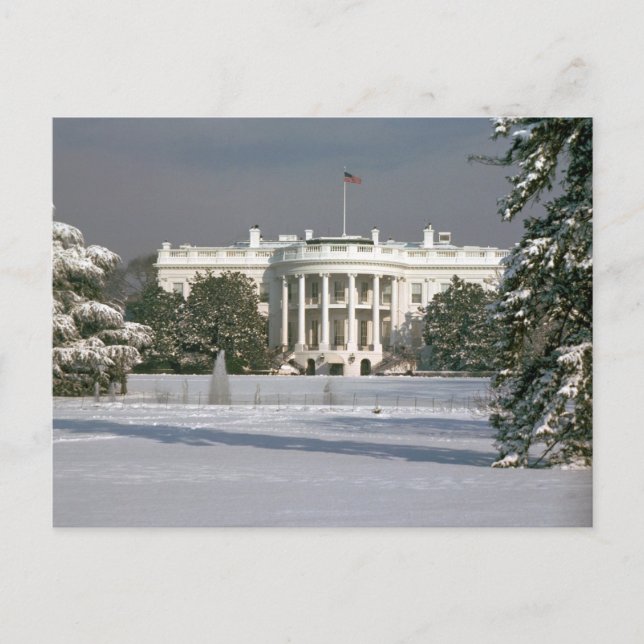 Postcard / White House Winter (Front)