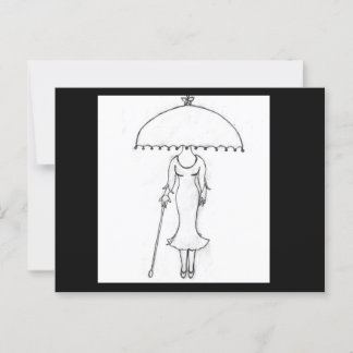 Postcard - Who Are You Wearing? With Envelope