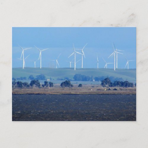 Postcard _ Wind Farm on the Delta