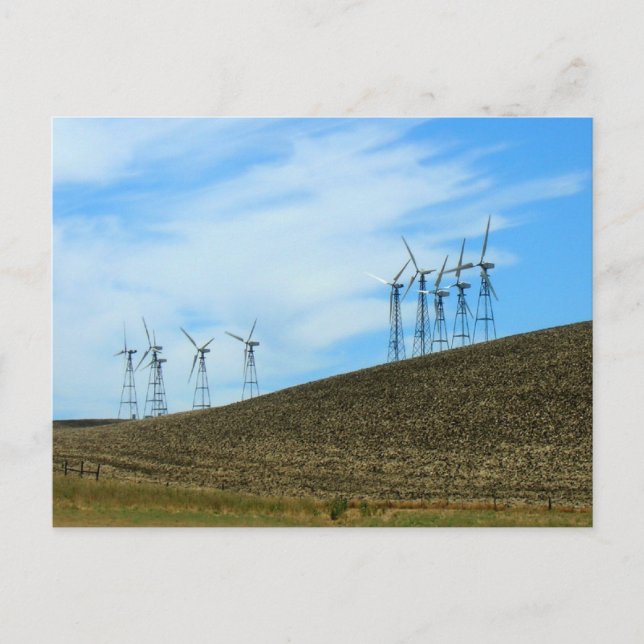Postcard - wind Turbines (Front)