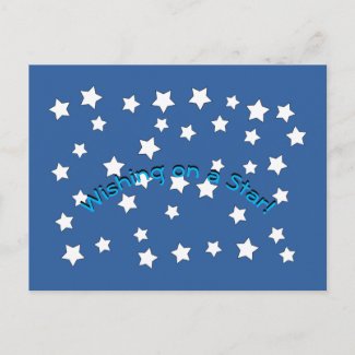 Postcard - Wishing on a Star #2