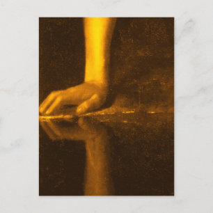 Postcard with Detail of Caravaggio  Painting