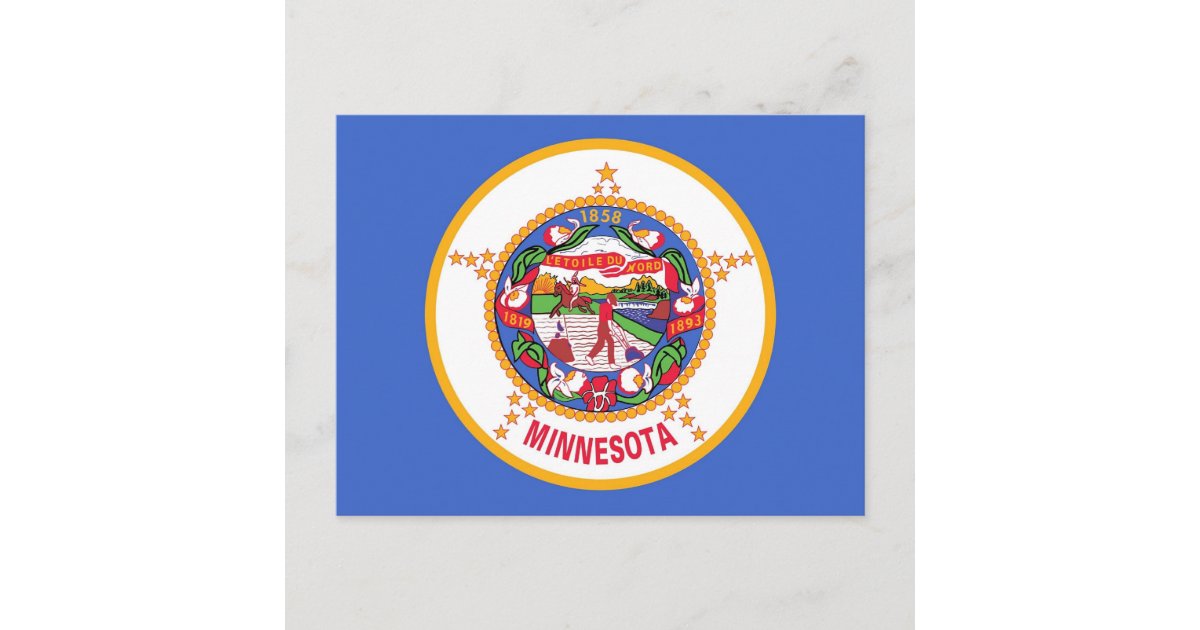 Minnesota Seal Souvenir Standard Postcard