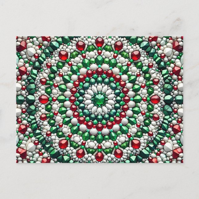 Postcard with Italian Colors Design (Front)