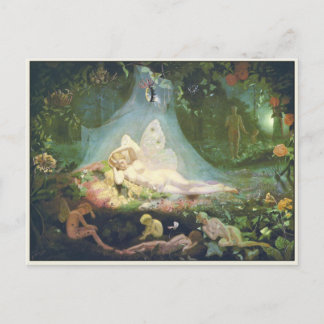 Postcard with John Simmons Painting