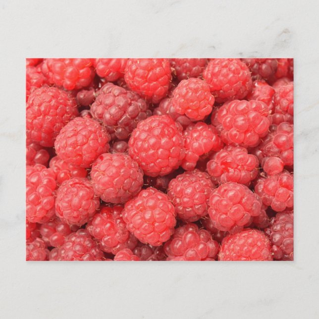 Postcard with raspberries (Front)