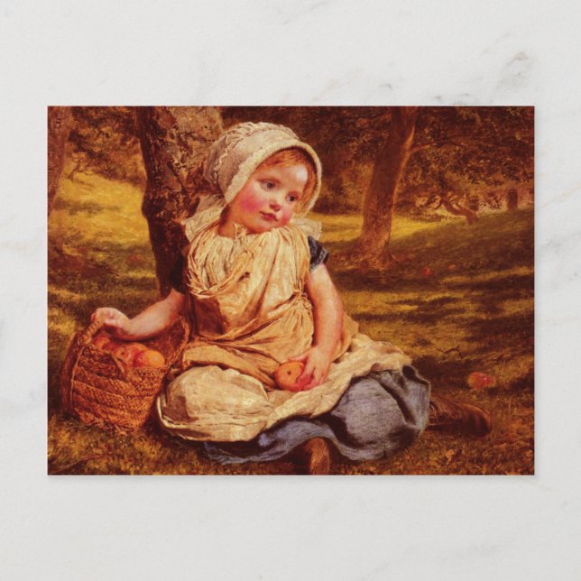 Postcard With Sophie Gengembre Anderson Painting (Front)