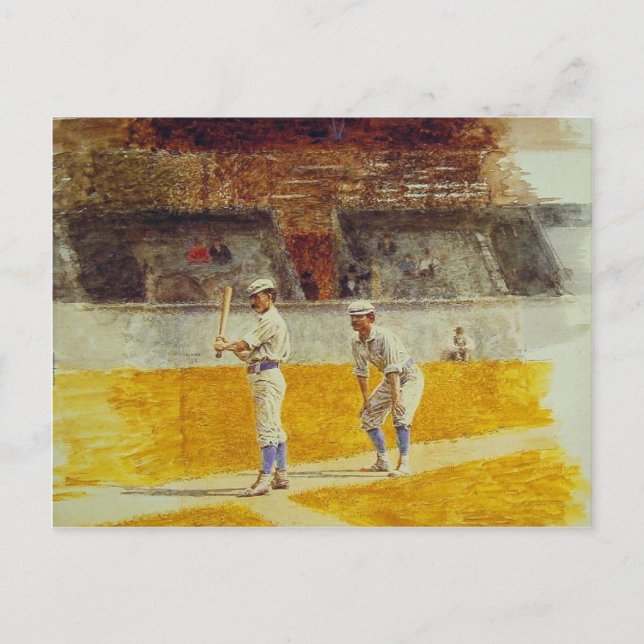 Postcard With Thomas Eakins Painting (Front)