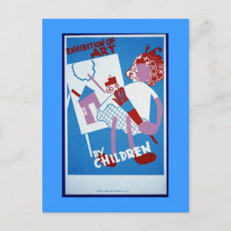 Postcard-WPA-Art by Children Postcard