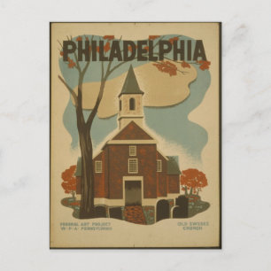 Postcard-WPA-Philadelphia Postcard