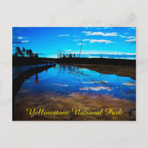 Postcard Yellowstone National Park