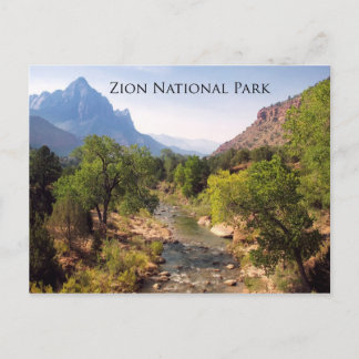 Postcard:  Zion National Park, Utah Postcard