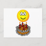 Blowing out candles emoticon : Emoticons @ emofaces.com