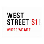 west  street  Postcards