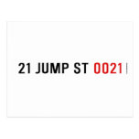 21 JUMP ST  Postcards