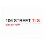 106 STREET  Postcards