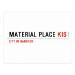Material Place  Postcards