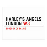 HARLEY’S ANGELS LONDON  Postcards